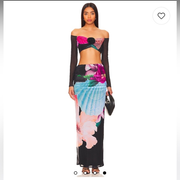 NWT AFRM Elden Top in Surreal Shells - Picture 8 of 11